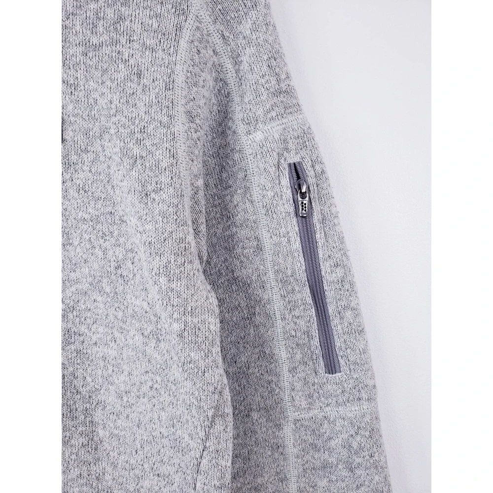 Patagonia Better Sweater Full Zip Jacket Gray Knit Fleece Womens Size Small‎